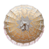 Maya Round Bamboo Parasol - delivery by end March