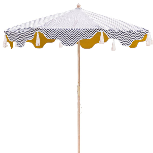 Grey Aretha Octagonal Parasol - delivery by end March