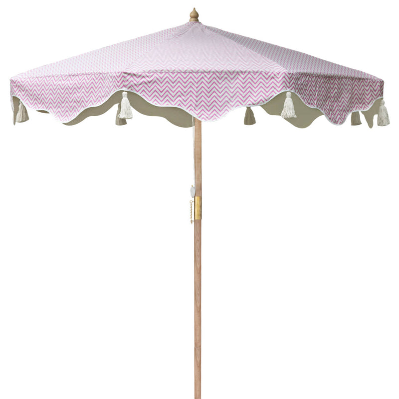 Pink Aretha Octagonal Parasol  - delivery by end March